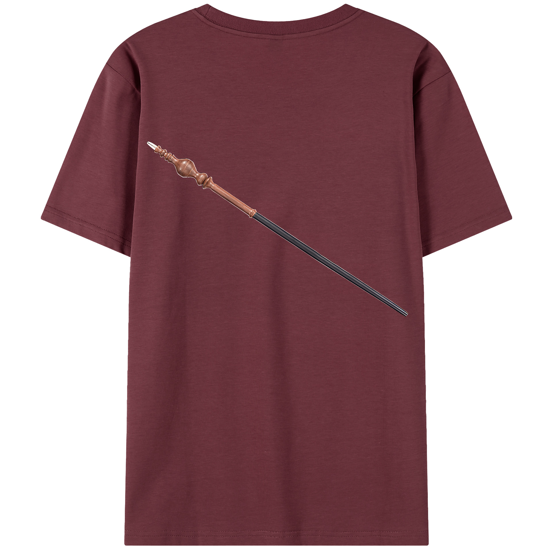 （画像用） Harry Potter ハリー・ポッターシリーズ 綿100％半袖Tシャツ（背面プリント）